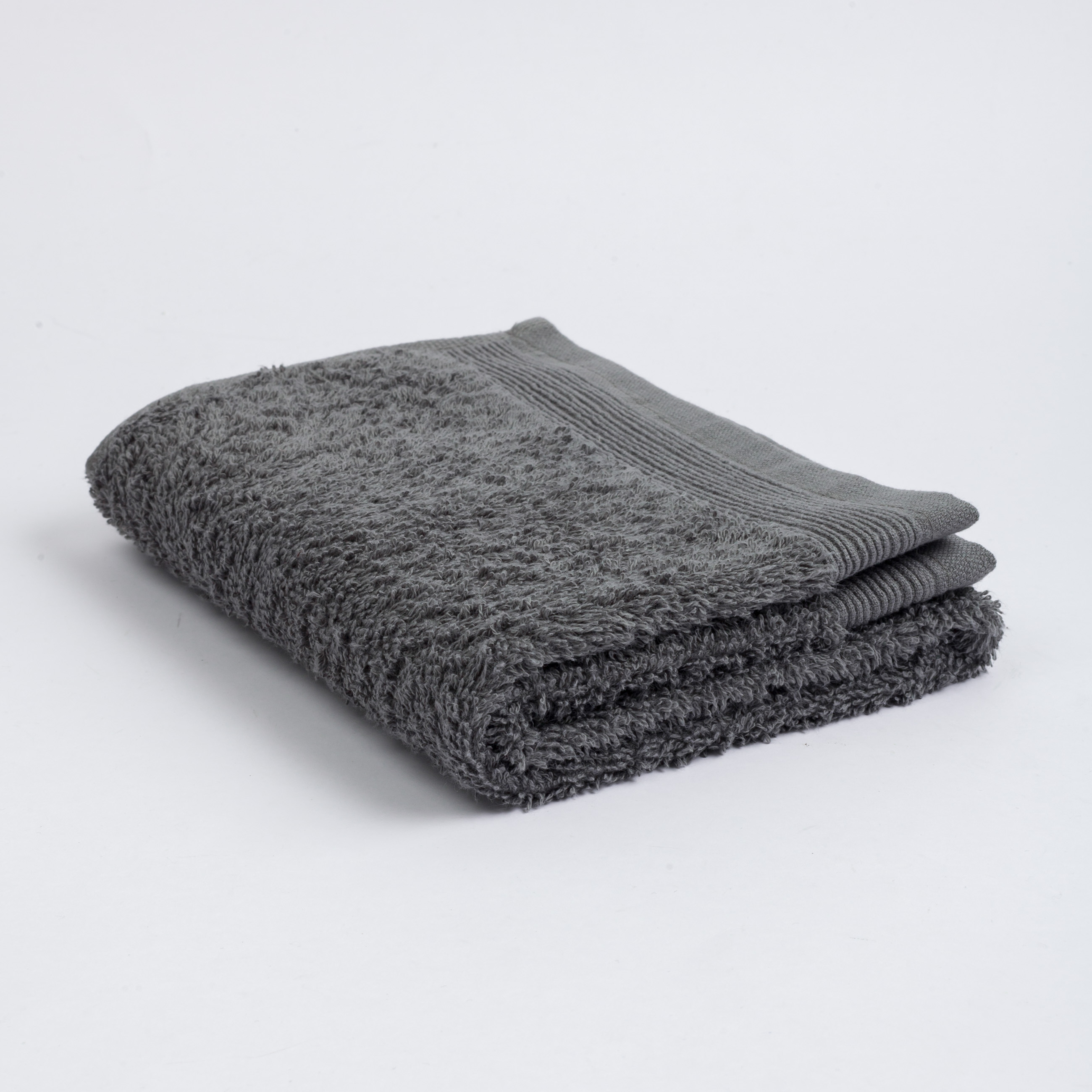 Полотенце, 40х60 см, хлопок, серое, Vari cotton, image-1