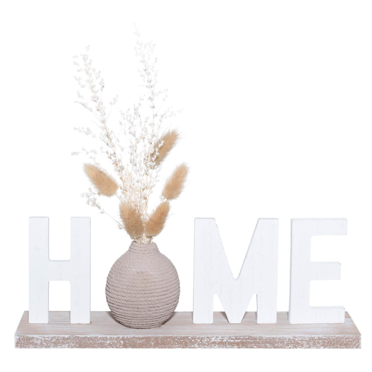 

Статуэтка, 30х11 см, МДФ/полирезин/сухоцветы, Home, Jardin