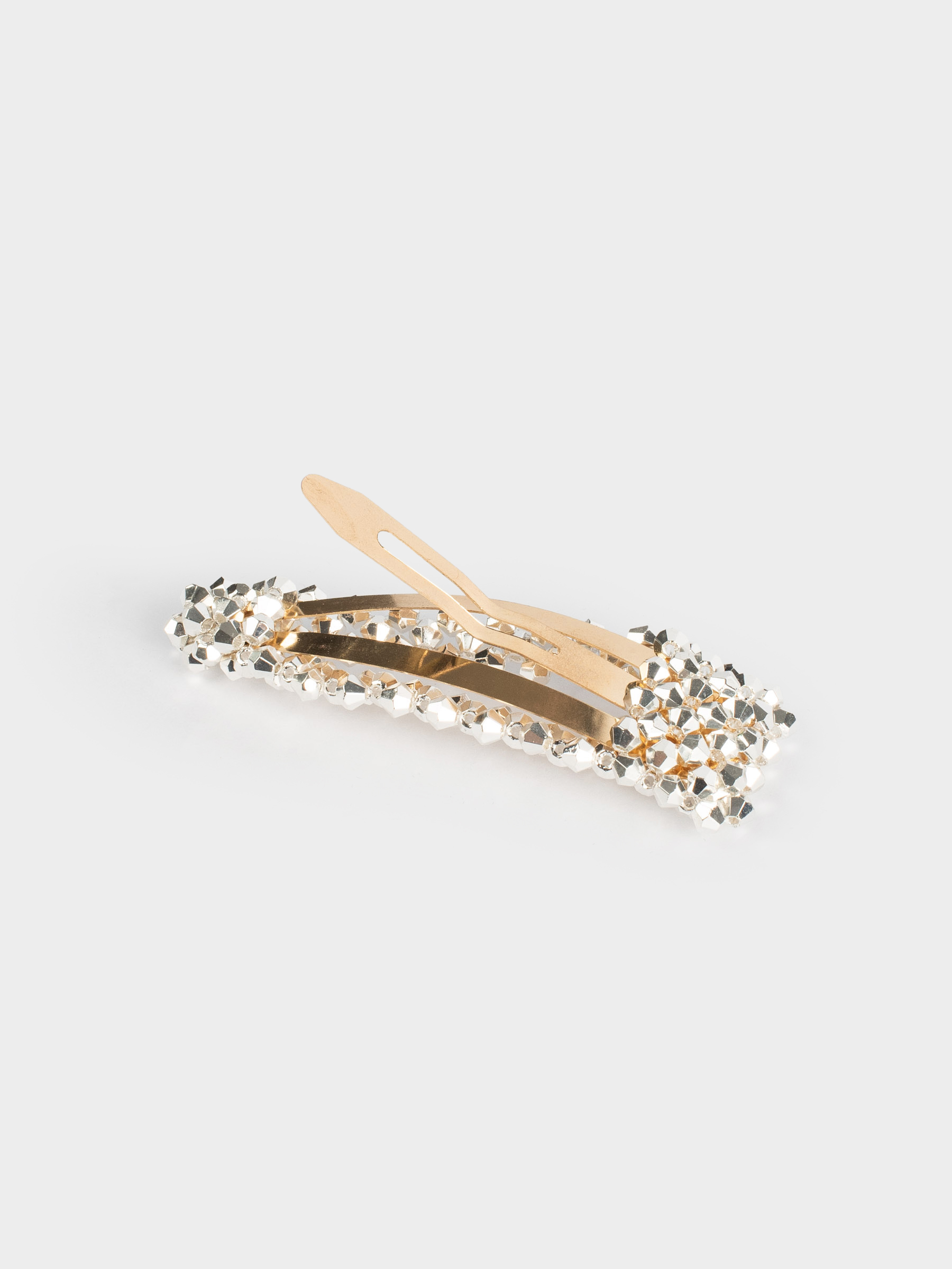 Заколка для волос, 7 см, металл, Бусины, Jewelry crystal, image-5