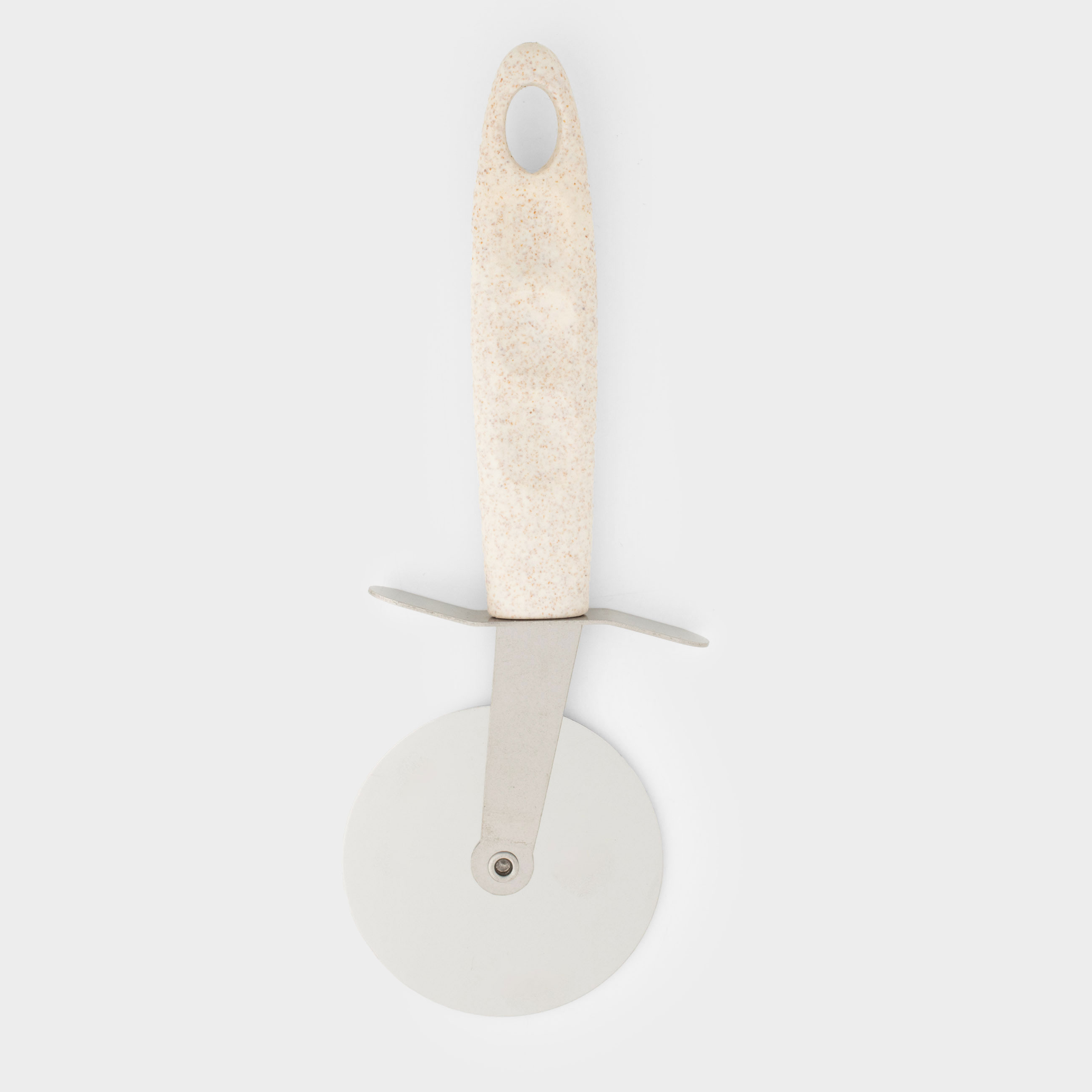 Нож для пиццы, 20 см, сталь/пластик, бежевый, в крапинку, Soft speckled, image-0