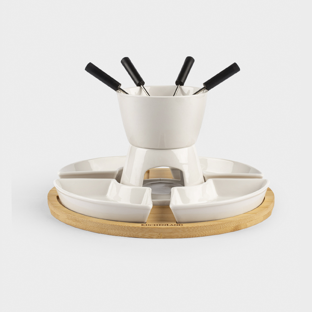 Набор для фондю 4 перс на подставке керамикабамбук Bamboo 2990₽