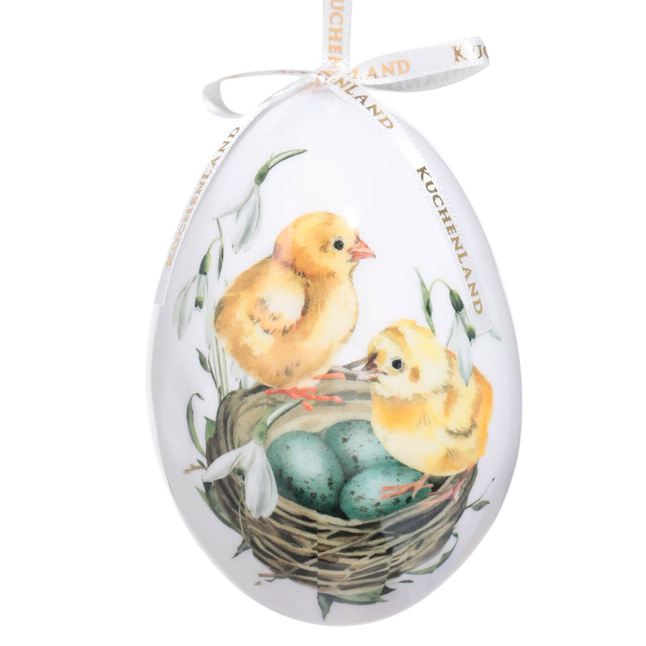 

Подвеска, пасхальное яйцо, 10 см, пенопласт, Цыплята, Easter