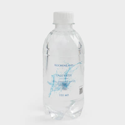 Вода, 330 мл, питьевая, негазированная, в бутылке, Only water ,image-0