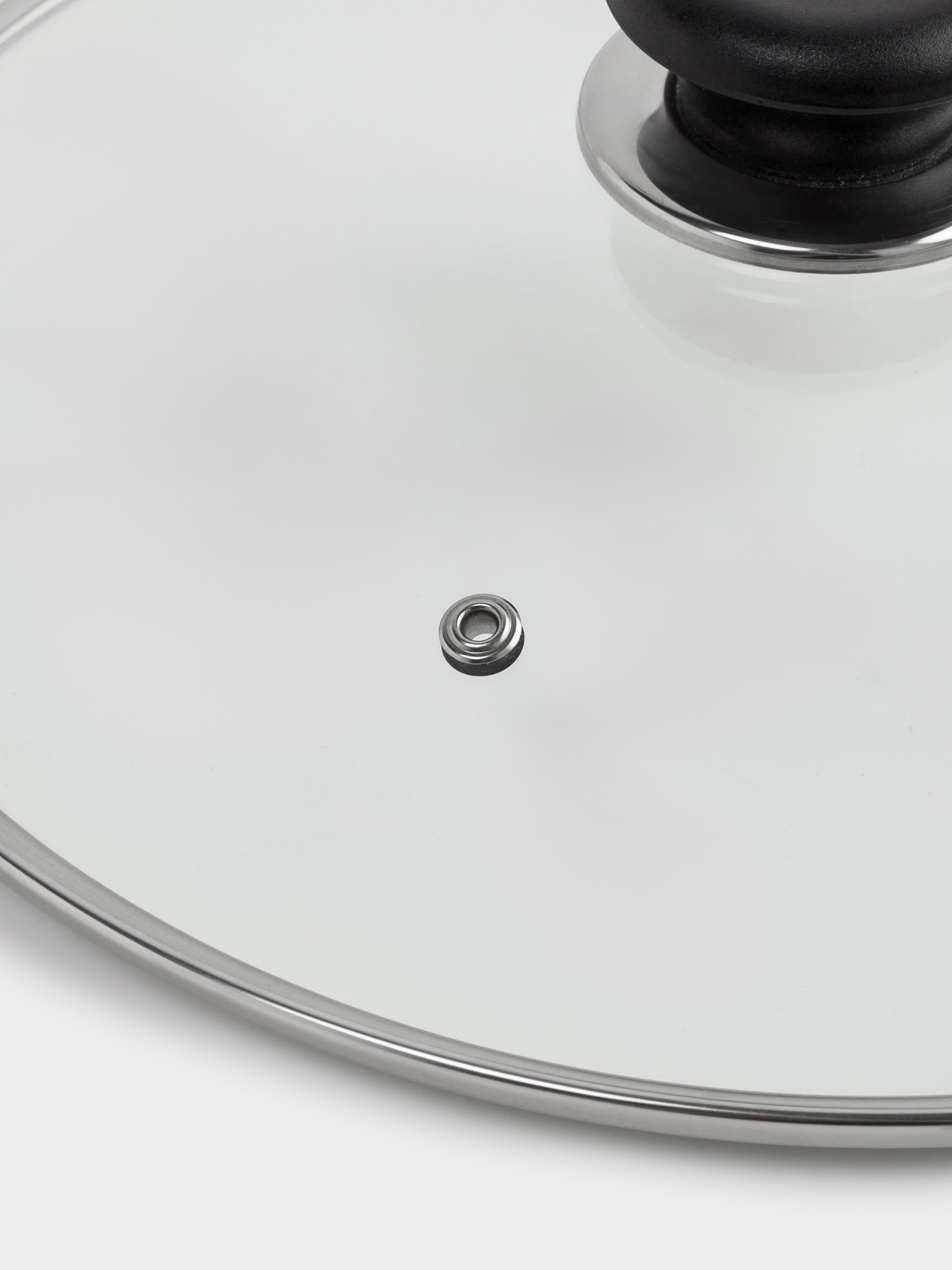 Крышка, 28 см, стекло/металл, Action Accessory, image-3