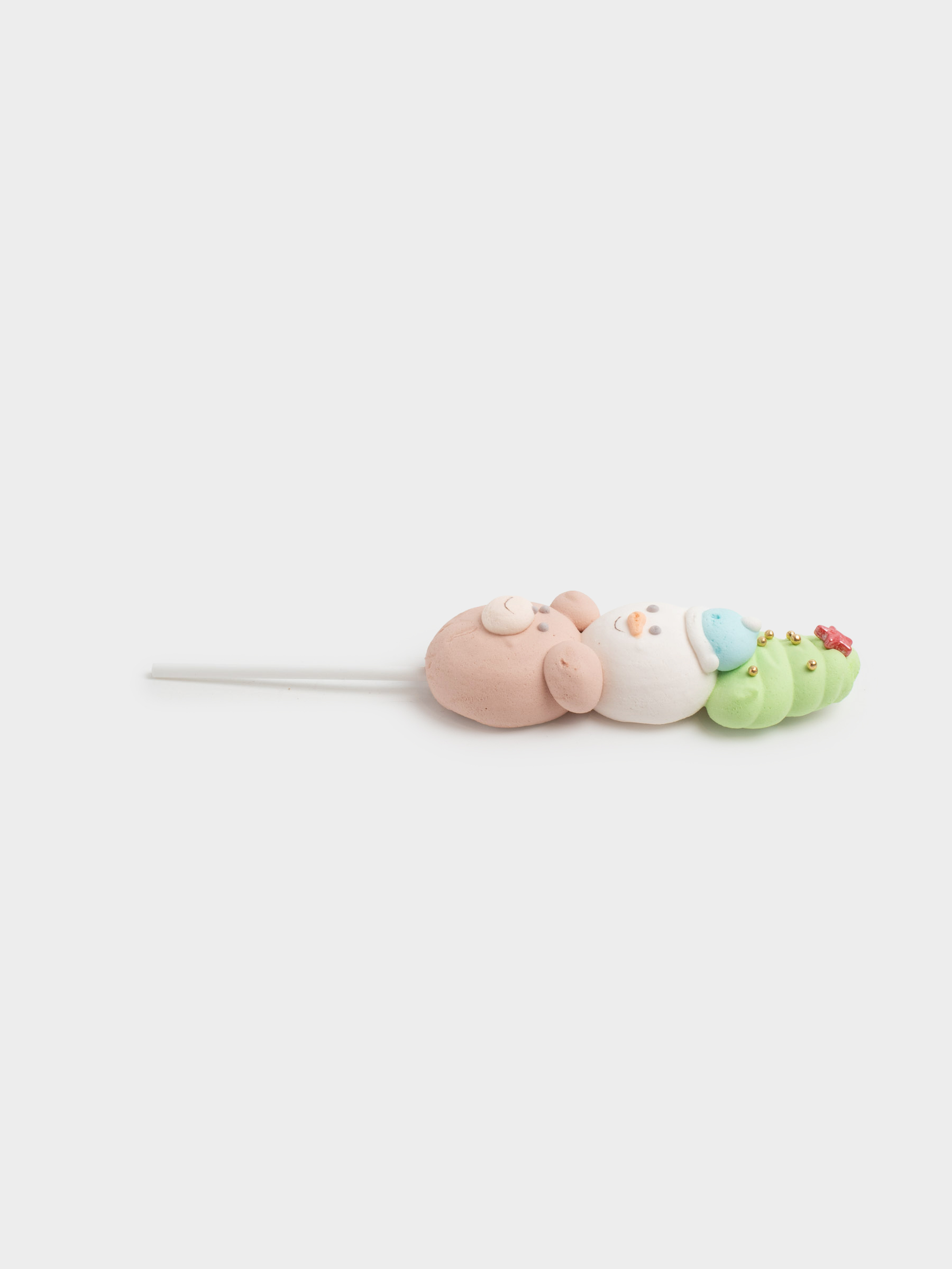 Маршмеллоу, 17 гр, на палочке, микс, Ваниль, Елка/снеговик/мишка, Sweet life, image-3