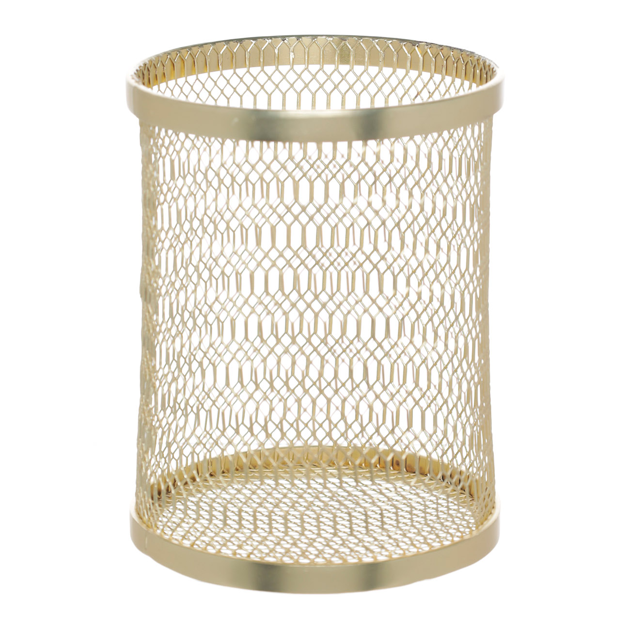 Подставка для косметических кистей 10 см металл золотистая Nimbus 799₽