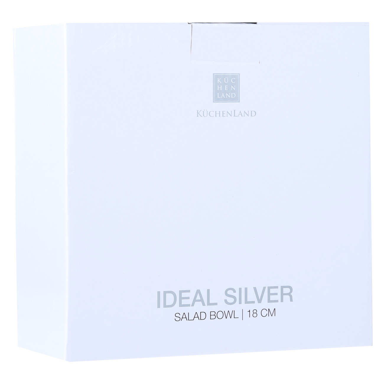 Салатник, 18х8 см, 1,2 л, фарфор F, белый, Ideal silver изображение № 2