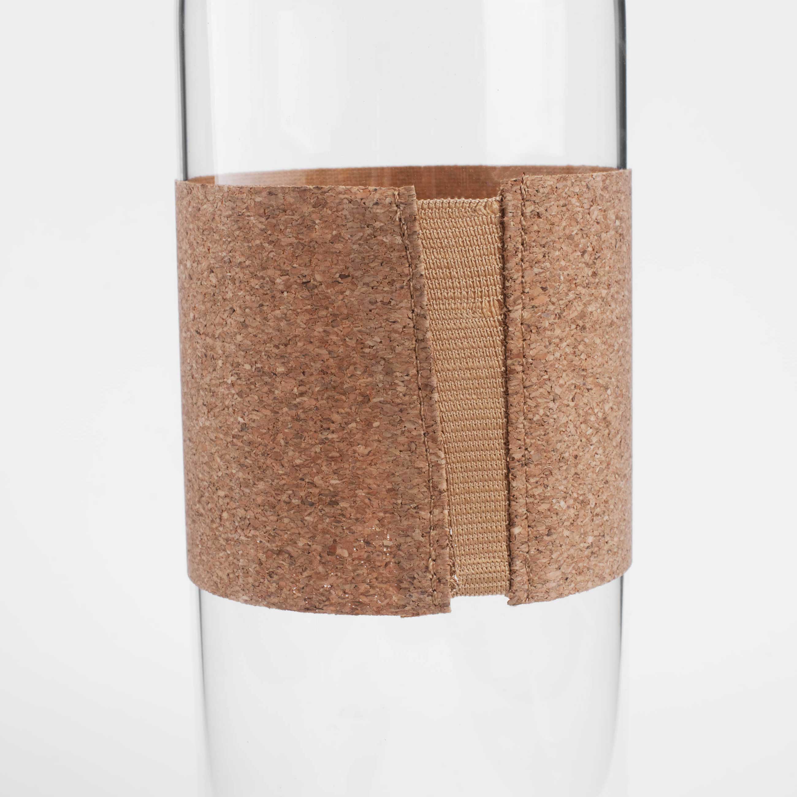 Бутылка для напитков, 1,25 л, с зарфом, стекло Б/пробка, Clear font изображение № 6