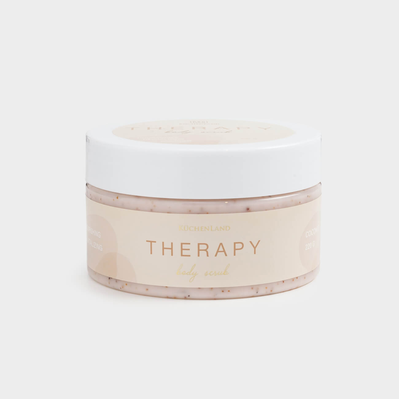 Скраб для тела, 220 г, питательный, Кокос, Therapy, image-0