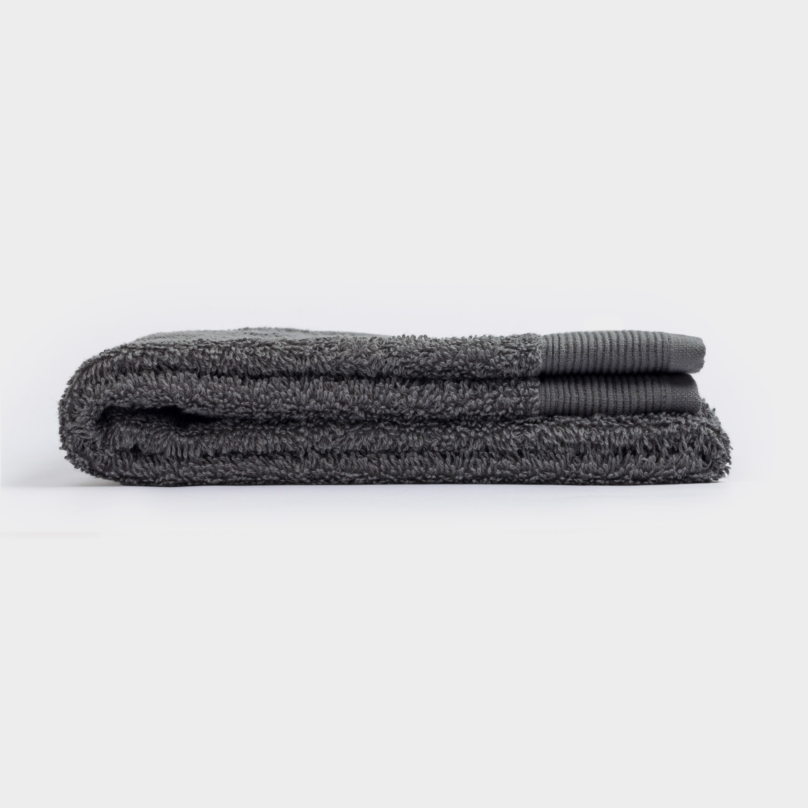 Полотенце, 50х90 см, хлопок, серое, Vari cotton, image-4