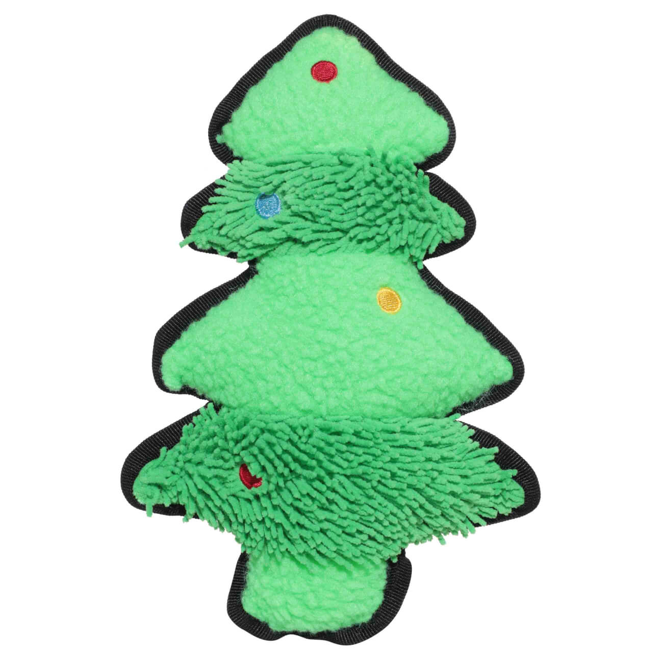 

Игрушка для собак, 27х18 см, с пищалкой, полиэстер, зеленая, Ель, Christmas pet