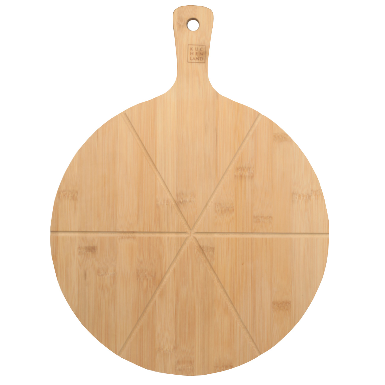 Набор для пиццы, 2 пр, с блюдом-доской, бамбук/сталь, Bamboo изображение № 3