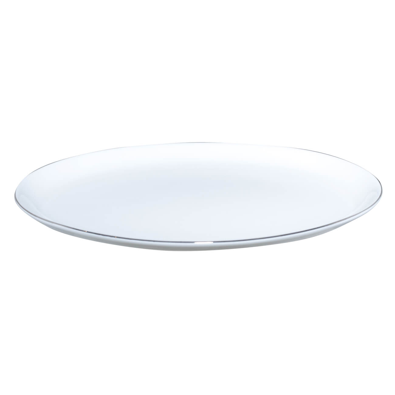

Блюдо, 30х20 см, фарфор F, овальное, белое, Ideal silver