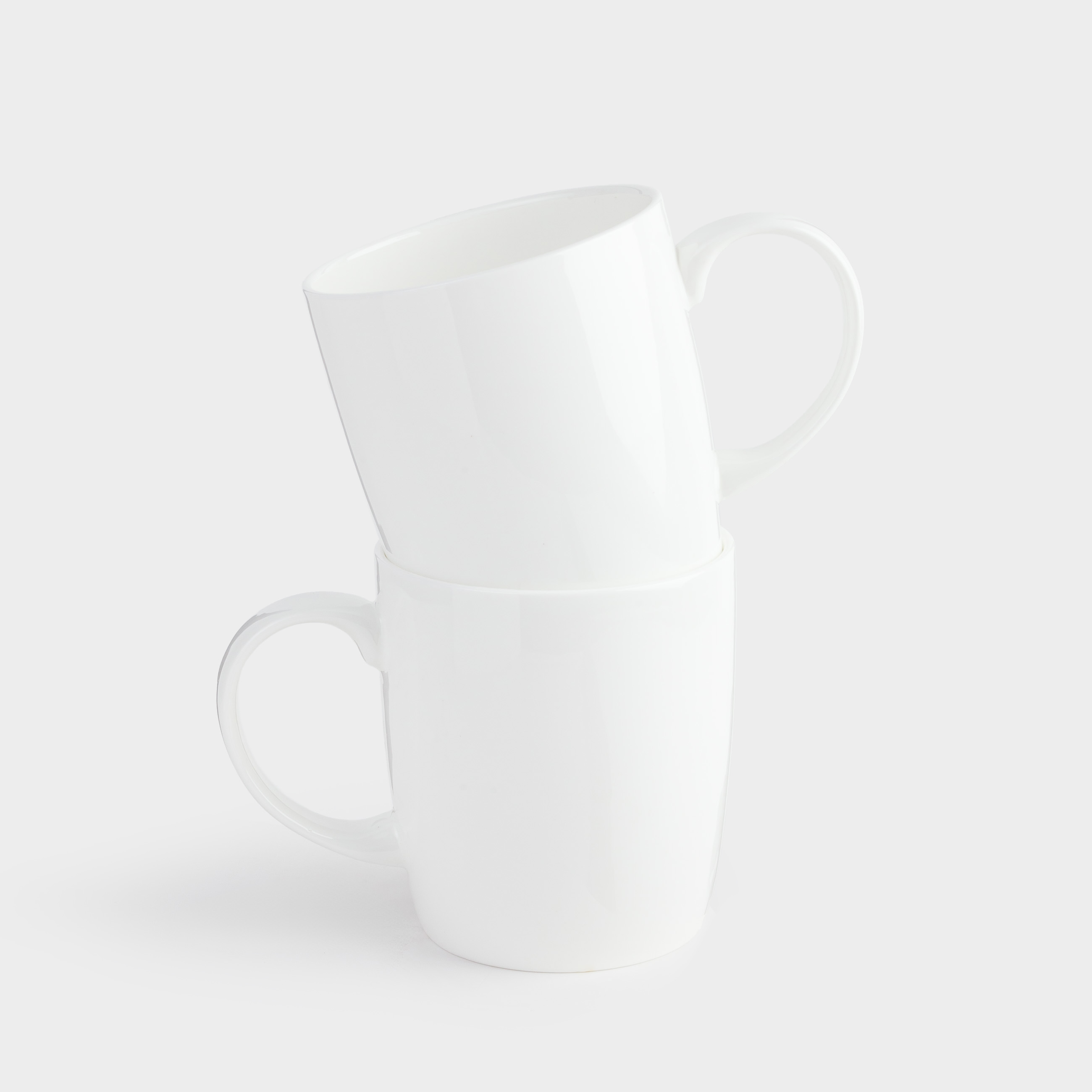 Кружка 350 мл 2 шт фарфор F белая Welmi 1290₽