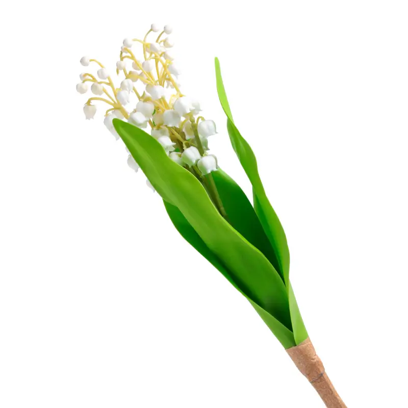 Букет искусственный, 32 см, резина/металл, Ландыши, May-lily ,image-0