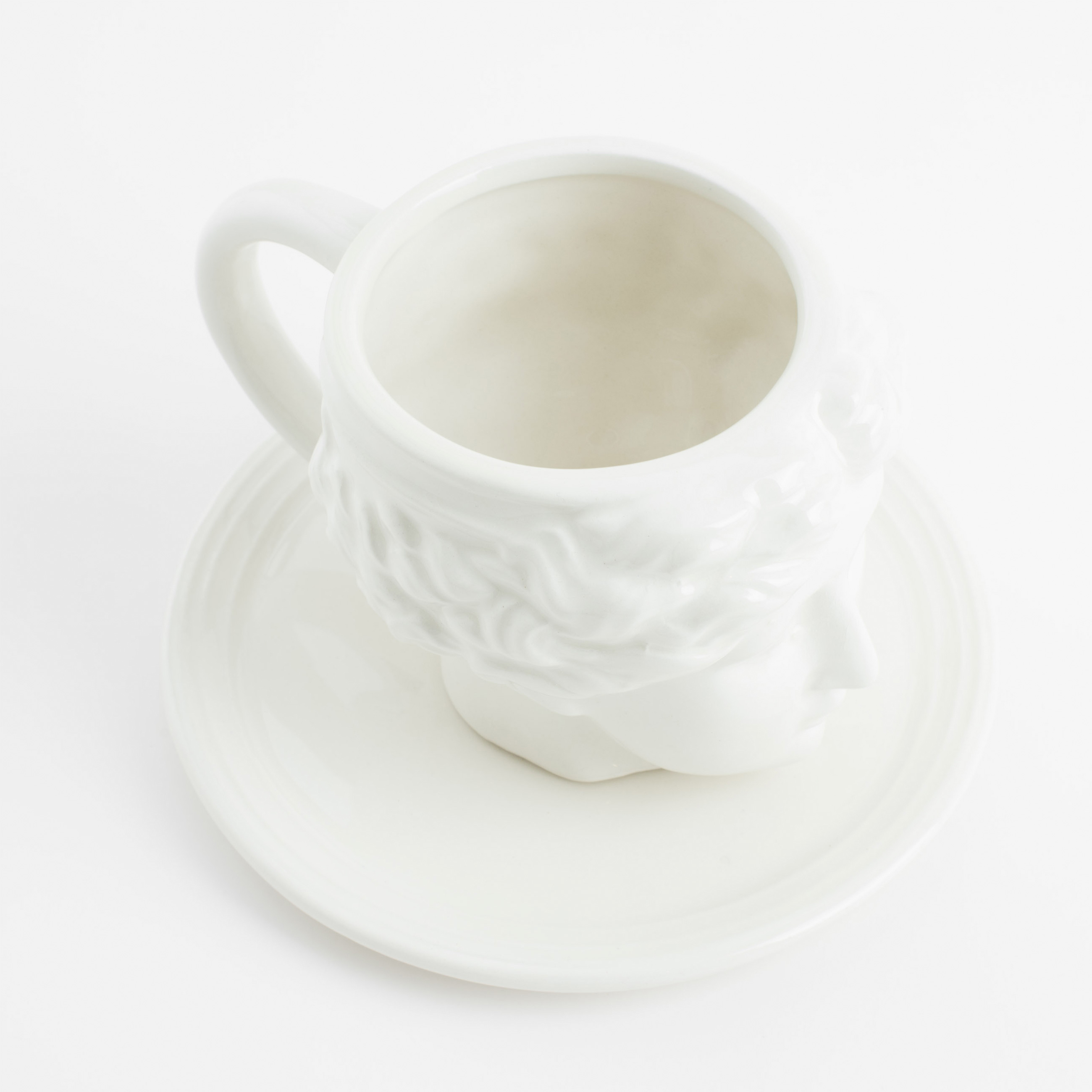 Пара чайная, 1 перс, 2 пр, 230 мл, керамика, молочная, Артемида, Olympus изображение № 3