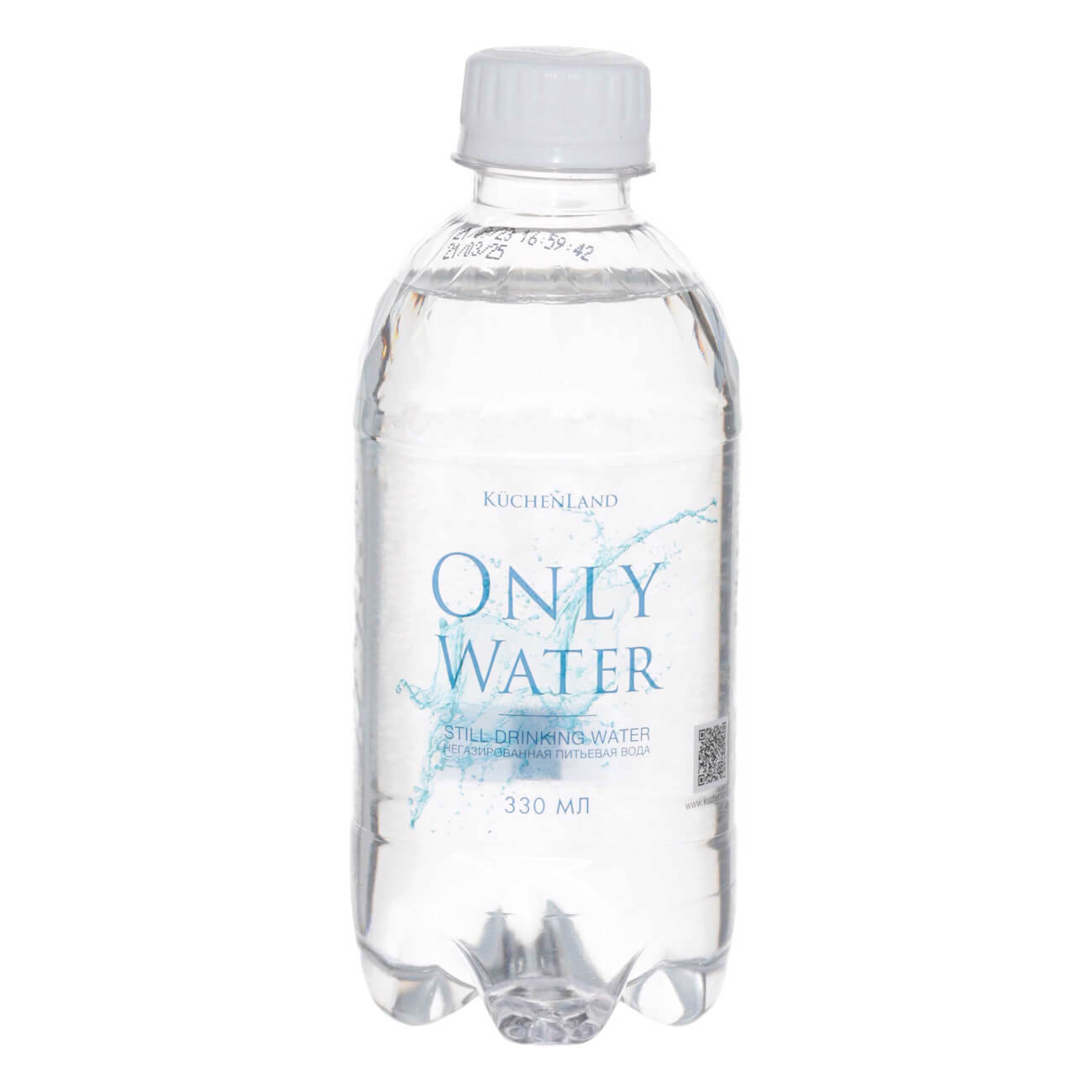 Вода, 330 мл, питьевая, негазированная, в бутылке, Only water изображение № 1