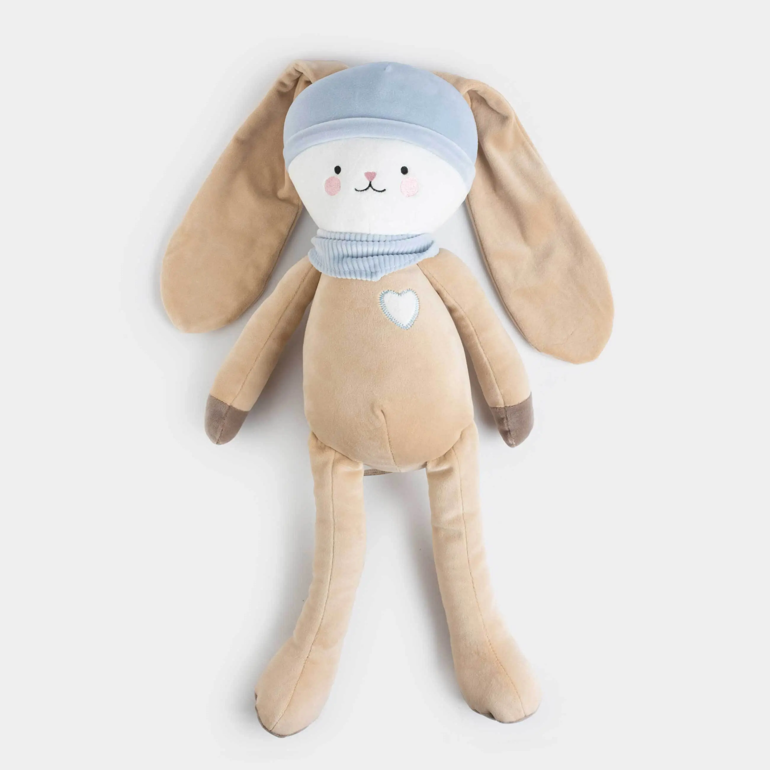 Игрушка, 55 см, мягкая, полиэстер, бежевая, Кролик, Rabbit