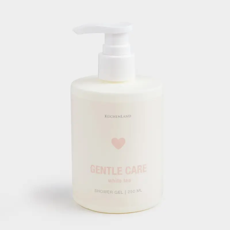 Гель для душа, 250 мл, увлажняющий, Белый чай, Gentle care ,image-0