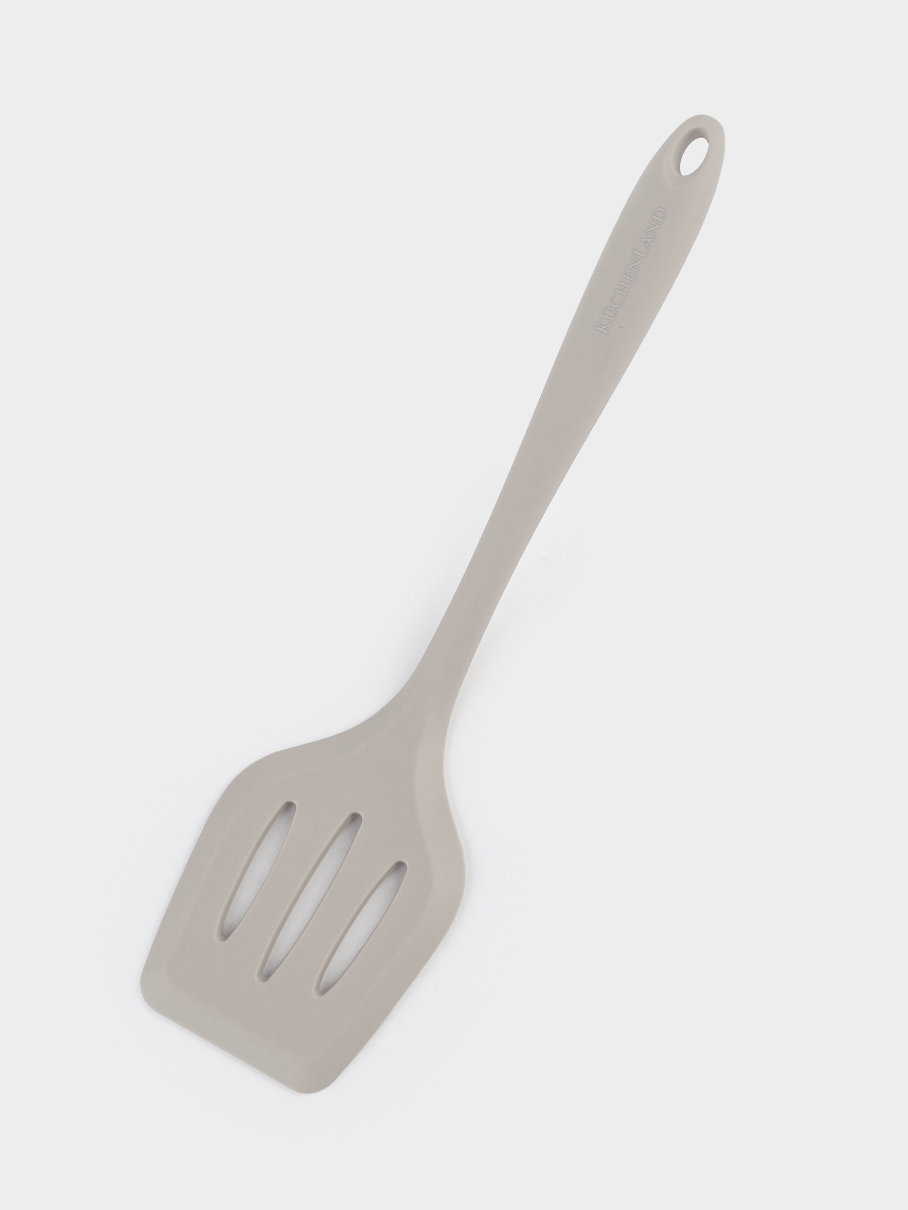 Лопатка, 31 см, с прорезями, силикон/нейлон, бежевая, Benefit, image-3