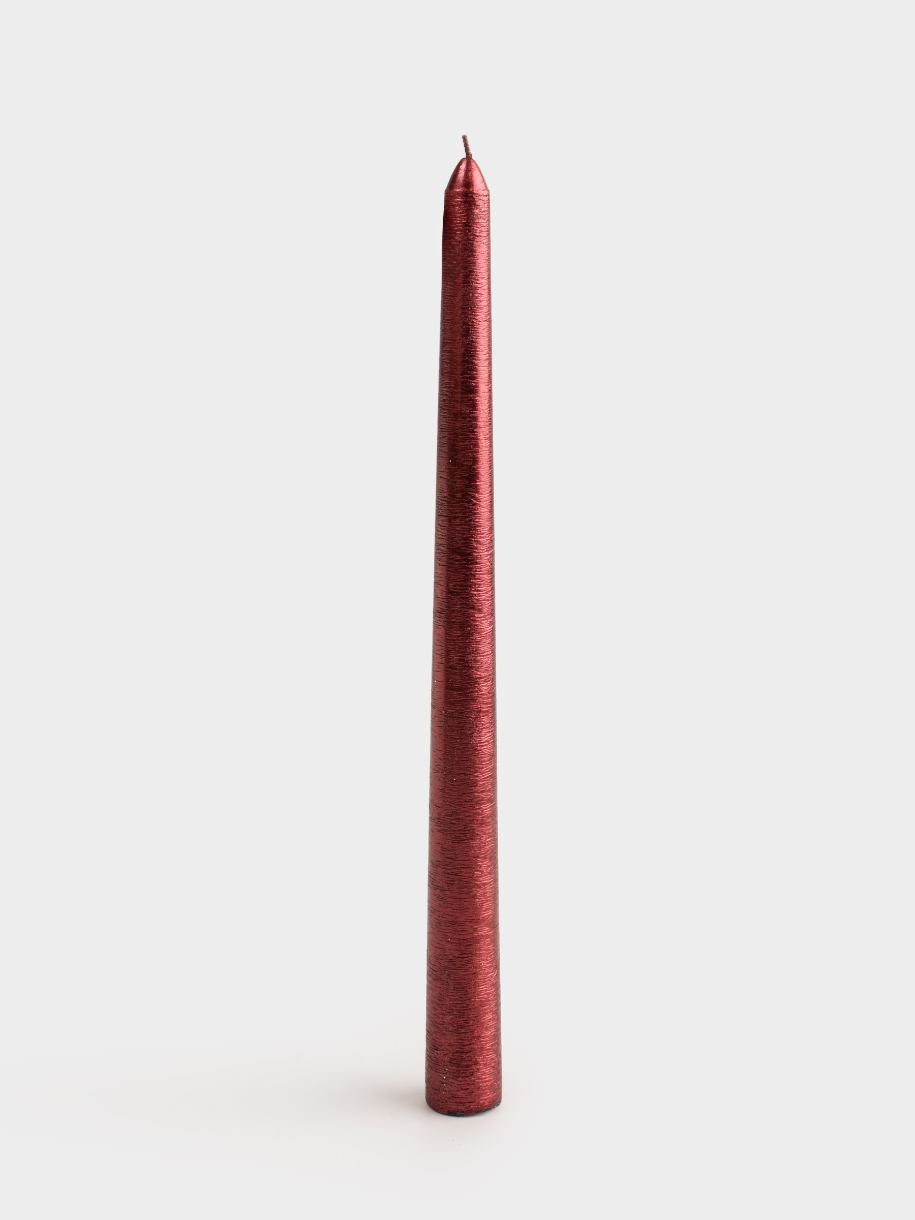 Свеча, 25 см, тонкая, красная, Galore candle, image-0