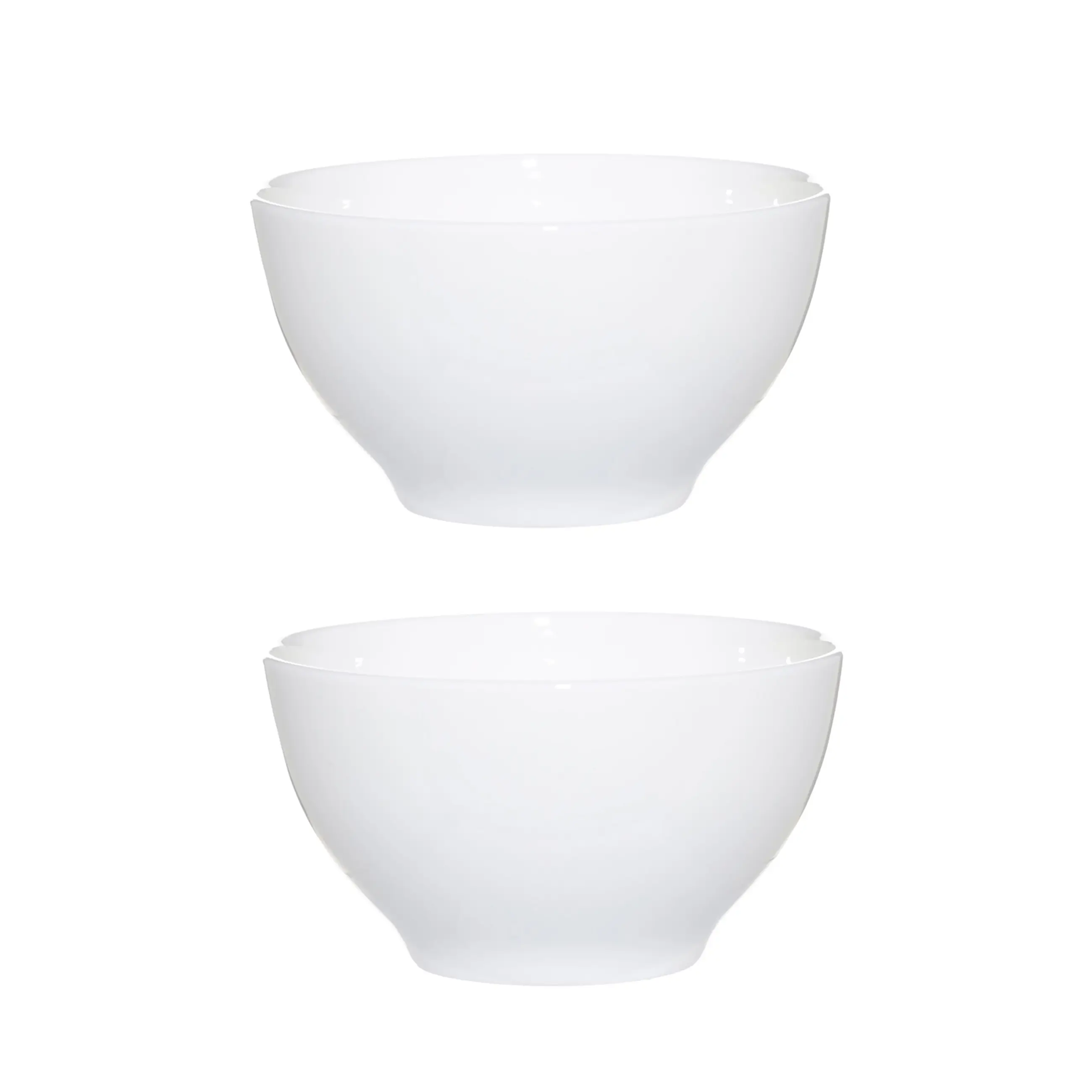 Пиала, 12х6 см, 2 шт, фарфор F, белая, Ideal white, image-0