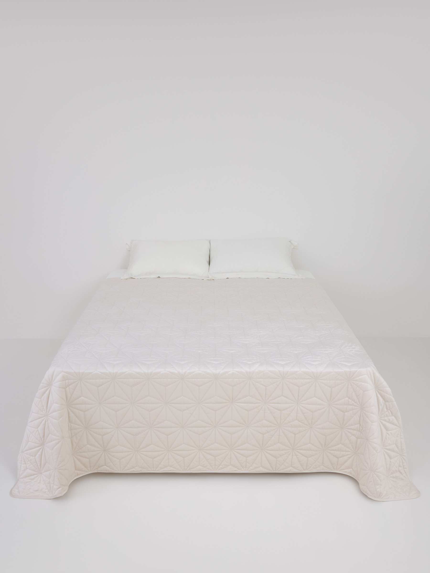 Покрывало, 220х240 см, стеганое, вельвет/микрофибра, песочное, Toulouse, Stitch velvet, image-5