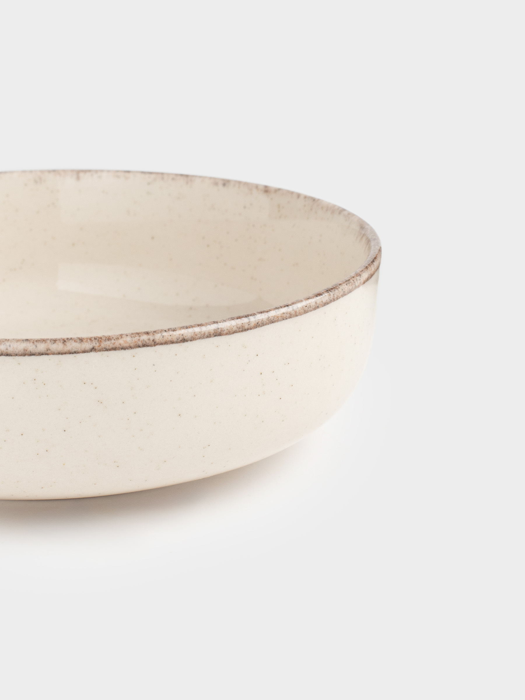 Сервиз обеденный, 6 перс, 18 пр, керамика, бежевый, в крапинку, Speckled glaze, image-6