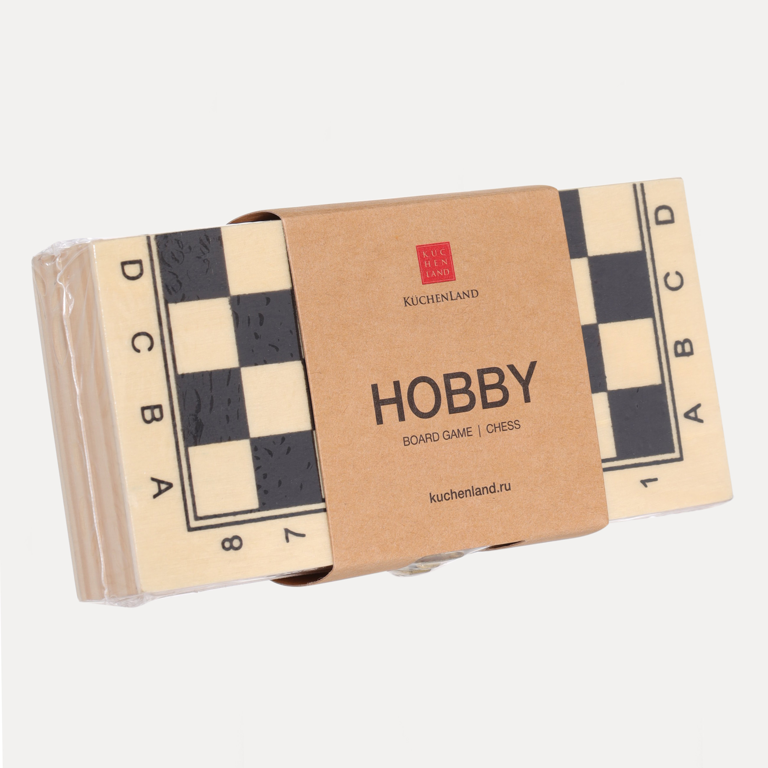 Игра настольная, 15х7 см, шахматы дорожные, дерево, Hobby для детей —  купить в интернет-магазине Kuchenland Home с доставкой по Москве и России