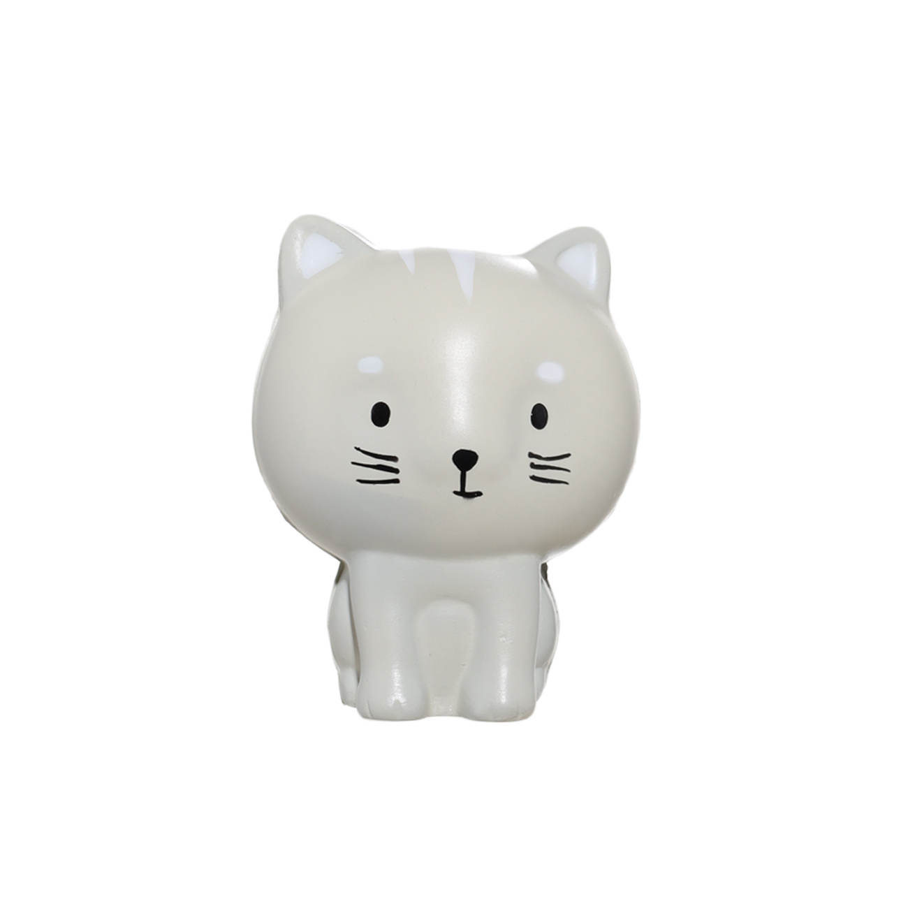

Игрушка-антистресс, 8 см, полиуретан, серая, Кот, Cat