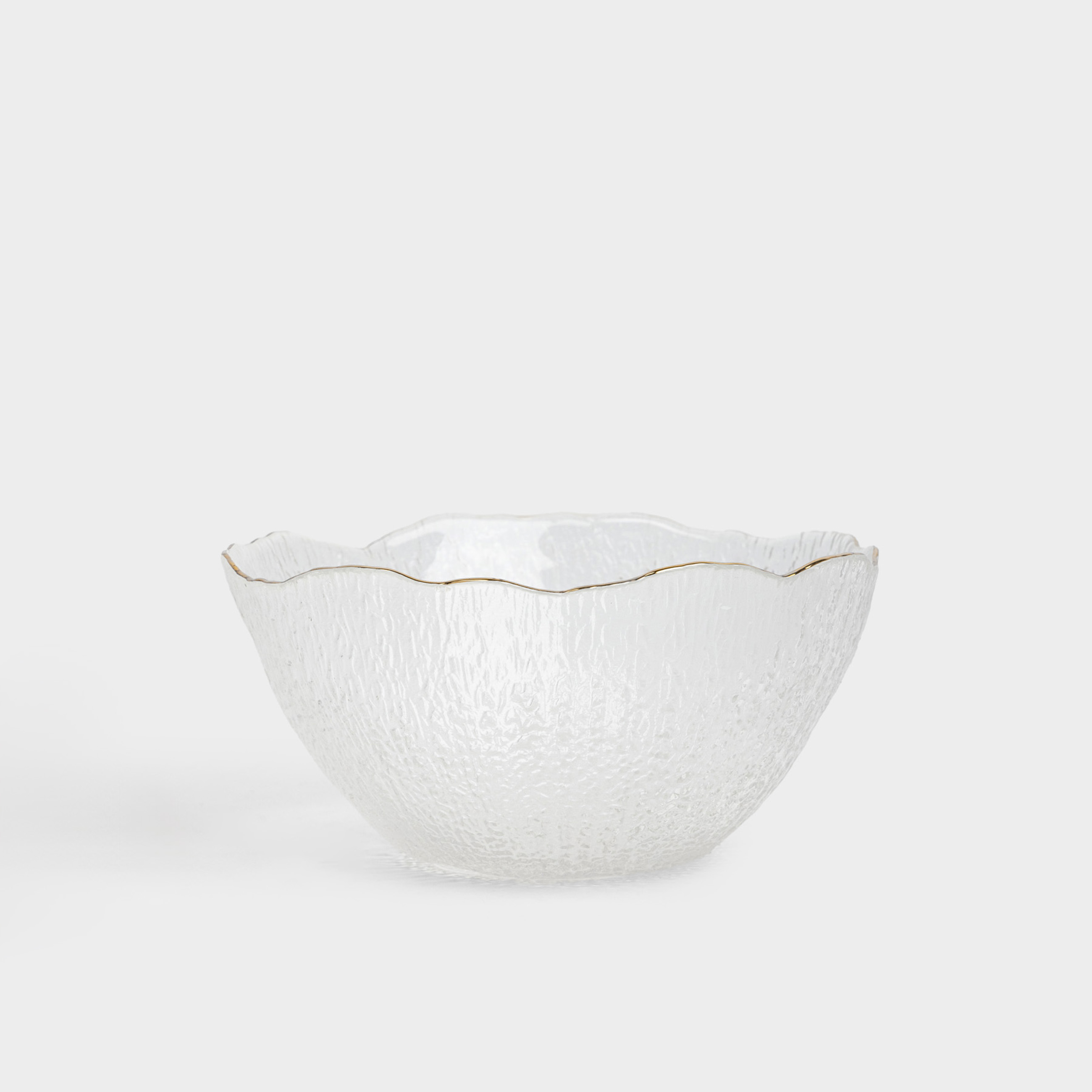 Салатник 17х8 см 700 мл стекло с золотистым кантом Berg 1290₽