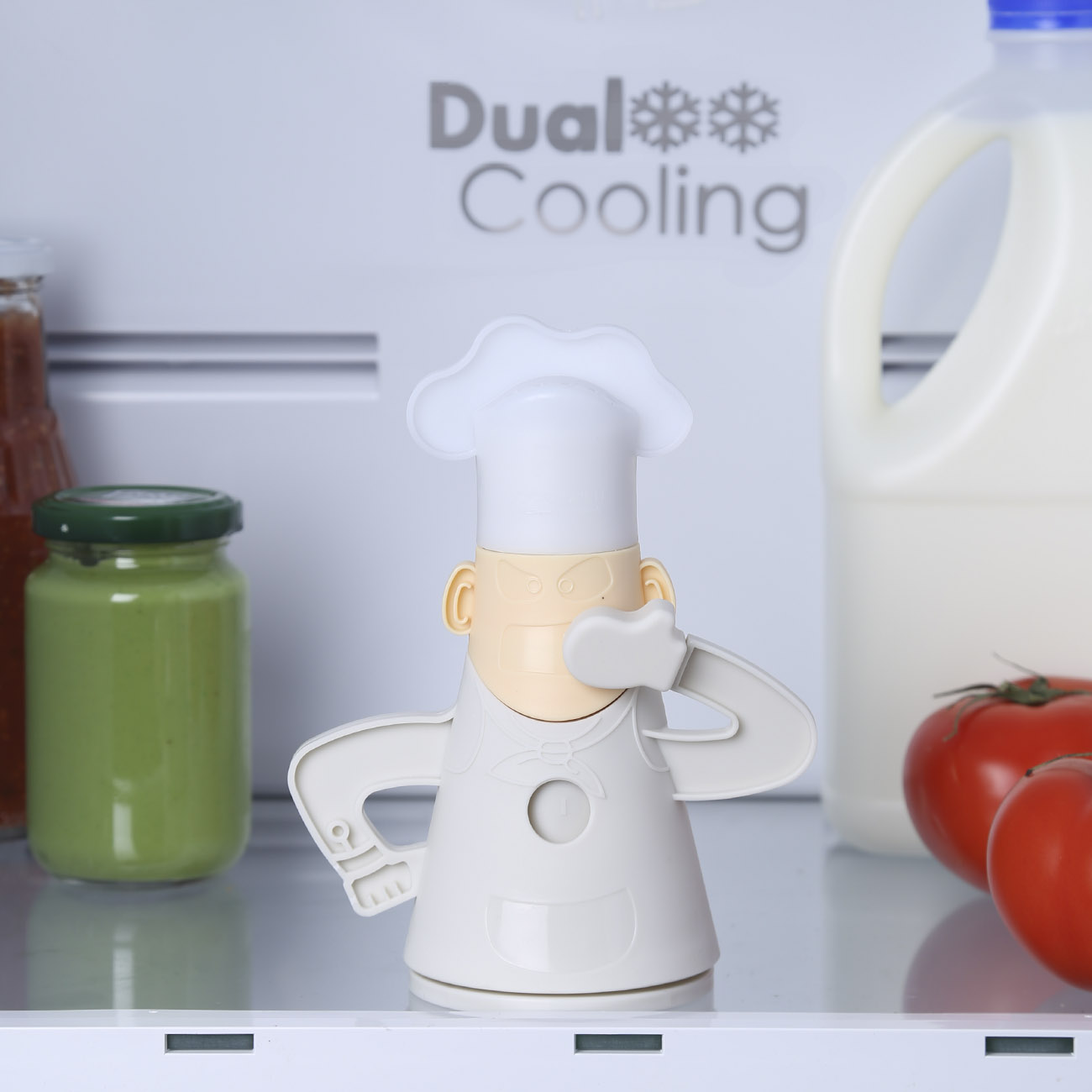 Поглотитель запаха для холодильника, 16 см, пластик, Повар, Soft kitchen, image-3