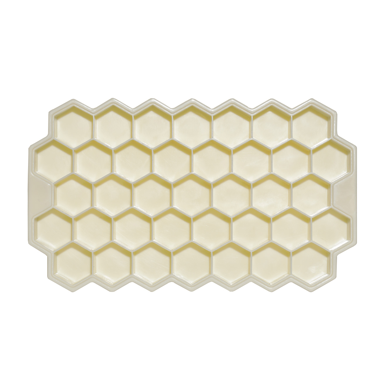 Форма для льда и шоколада 20 см 24 отд силикон молочная Соты Honey 549₽