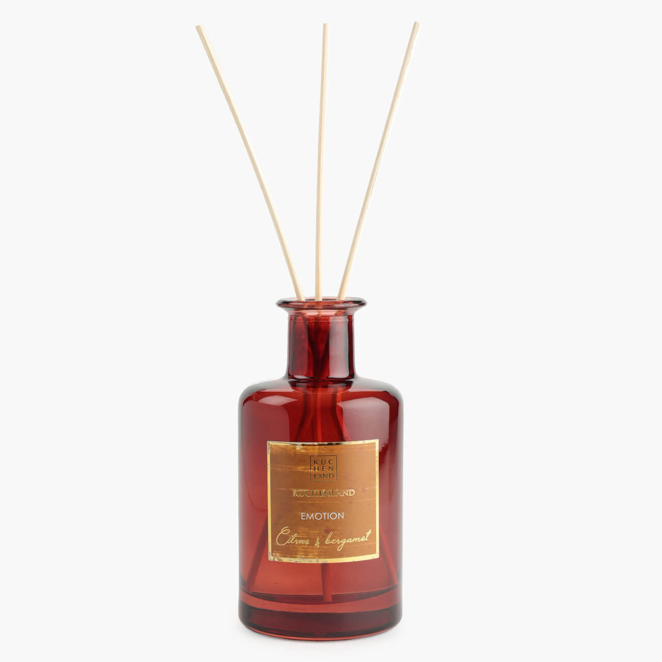 

Ароматический диффузор, 230 мл, янтарный, Citrus and Bergamot, Emotion
