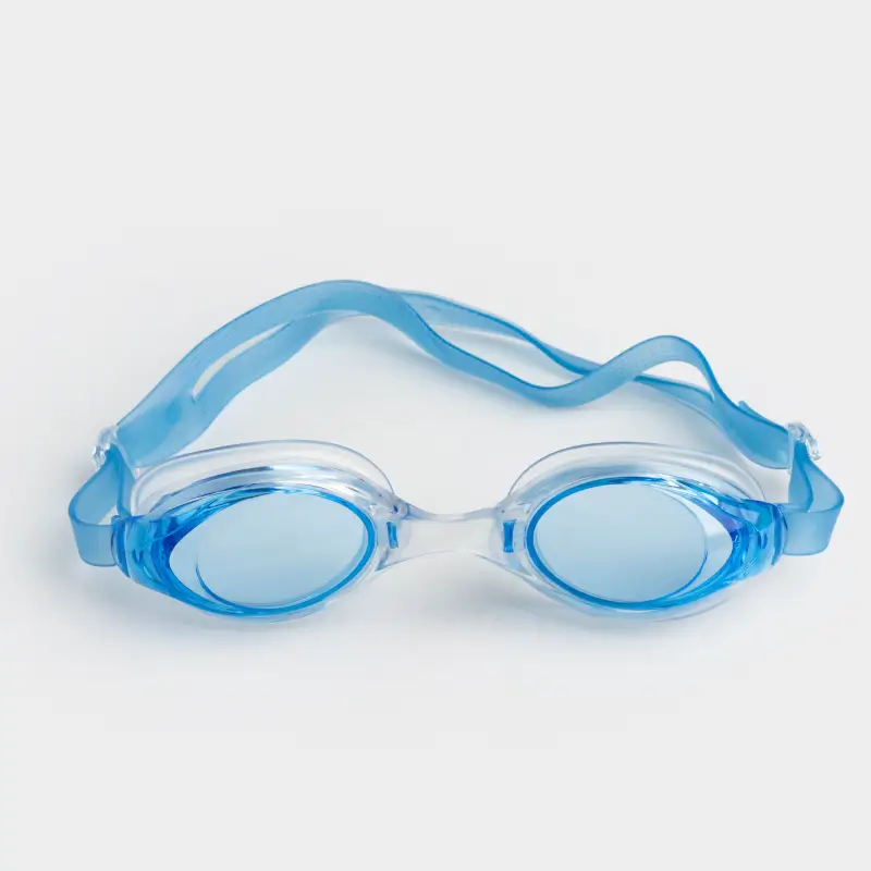 Очки для плавания, в футляре, пластик/резина, синие, Swim, image-0