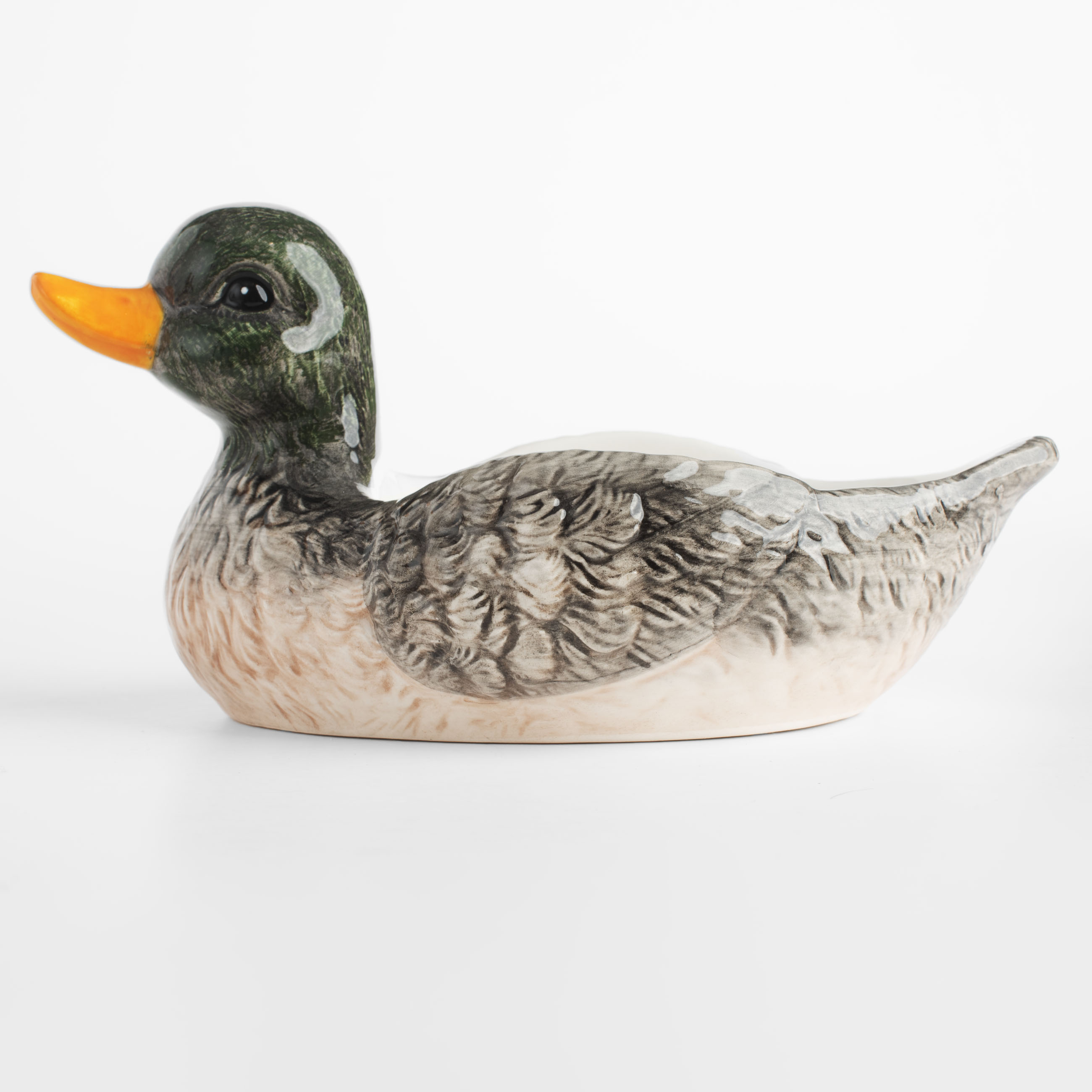 Блюдо глубокое, 23х12 см, керамика, Утка, Duck изображение № 2
