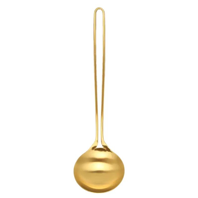 Половник, 35 см, сталь, золотистый, Device gold ,image-0