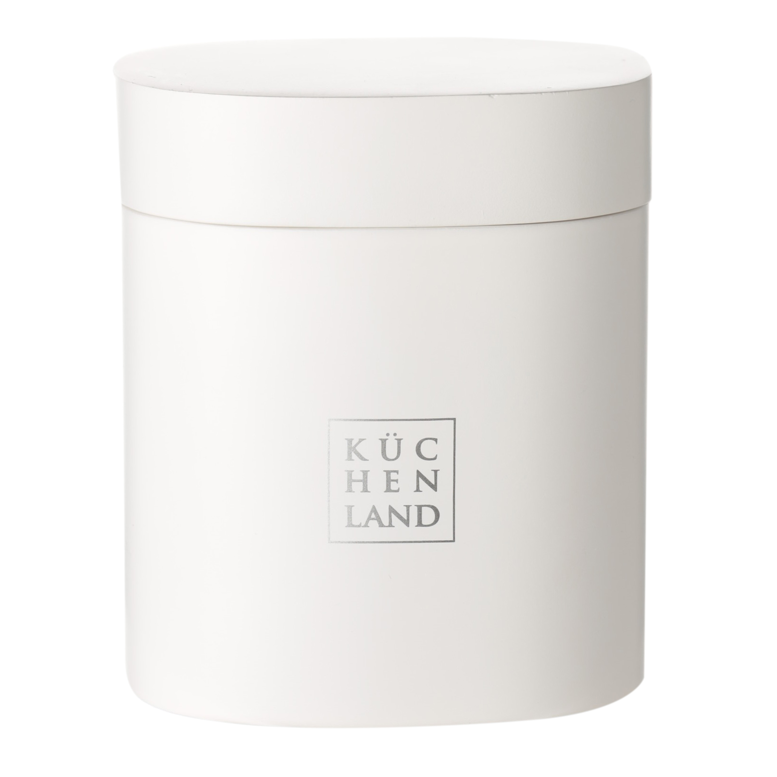 Шкатулка для ванной, 10х8 см, полирезин, белая, Vesta