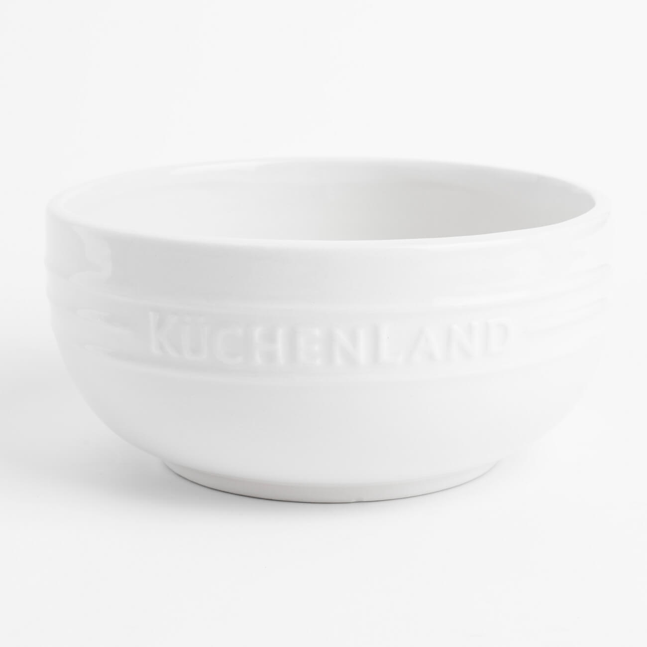 

Пиала, 11х5 см, керамика, белая, Ceramo