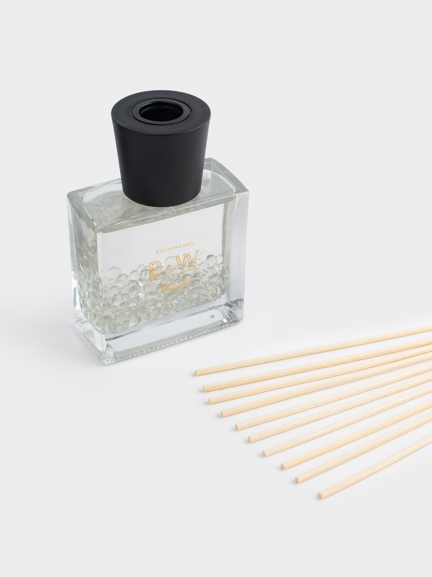 Ароматический диффузор, 100 мл, с кристаллами, Sandalwood tobacco, B&W, image-3
