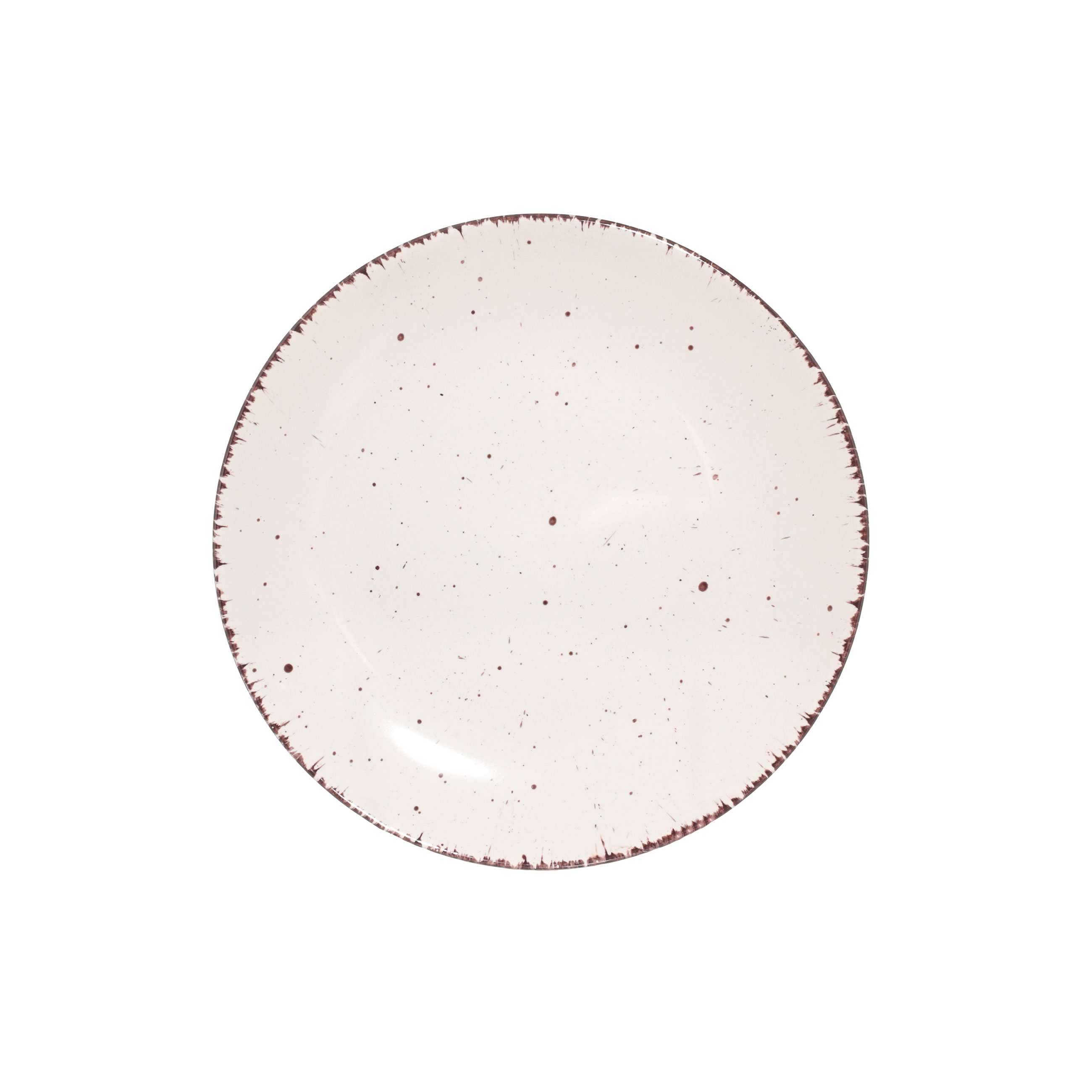 Тарелка закусочная, 21 см, 2 шт, керамика, бежевая, в крапинку, Speckled изображение № 2