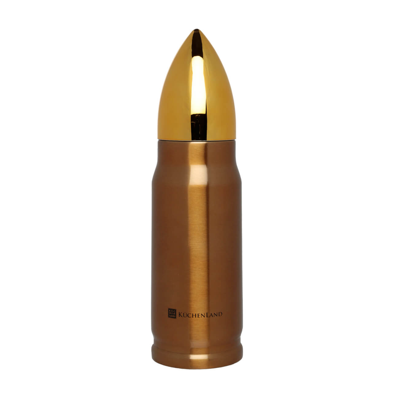 

Термос, 350 мл, сталь/пластик, золотистый, Пуля, Bullet
