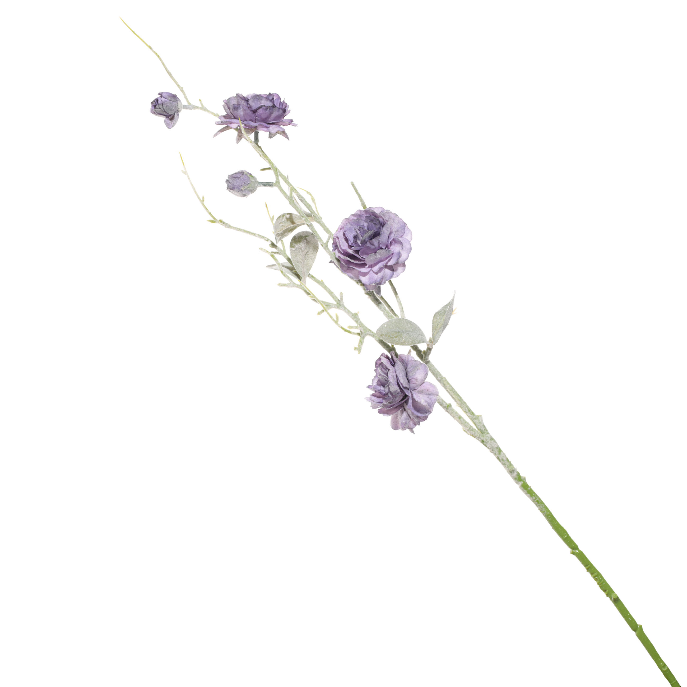 Ветка декоративная, 76 см, пластик/полиэстер, Фиолетовые цветы, Flower garden изображение № 3