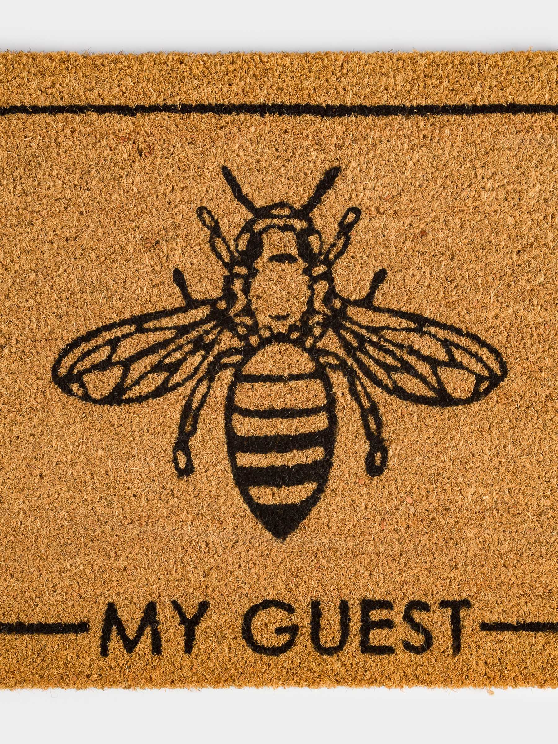 Коврик придверный, 45x75 см, кокос, бежевый, My guest, Honey, image-1
