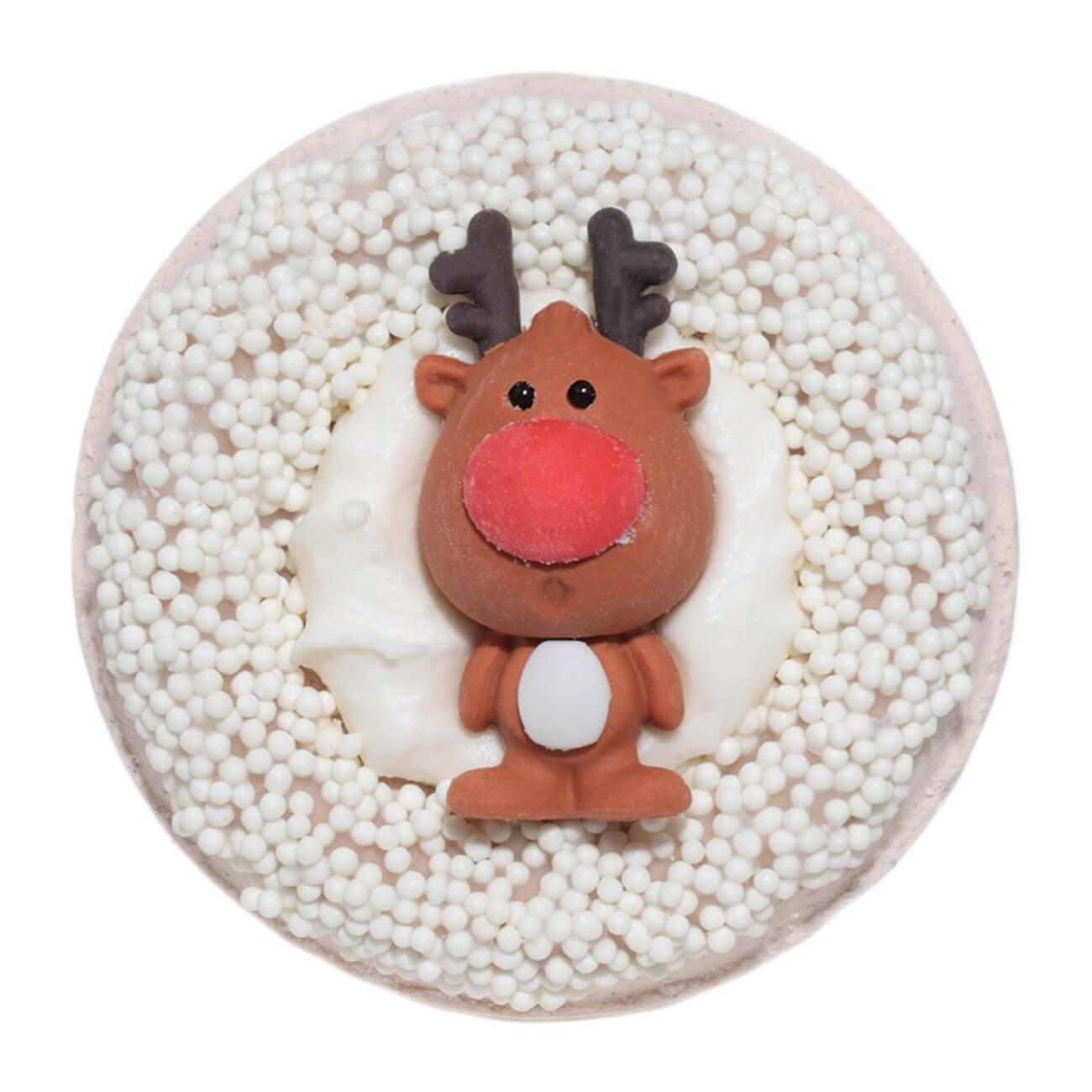 

Бомбочка для ванны, 130 гр, с игрушкой, Шоколадное молочко, Олень, Winter deer