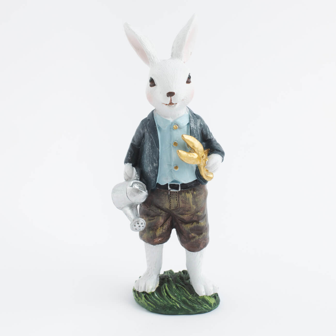 Статуэтка, 16 см, полирезин, Кролик садовник, Easter изображение № 2