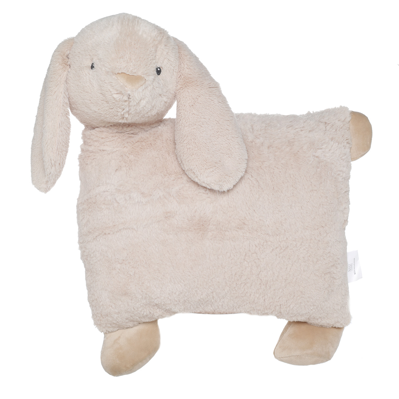 Плед с подушкой, 130х150 см, флис/плюш, бежевый, Зайка, Rabbit изображение № 2
