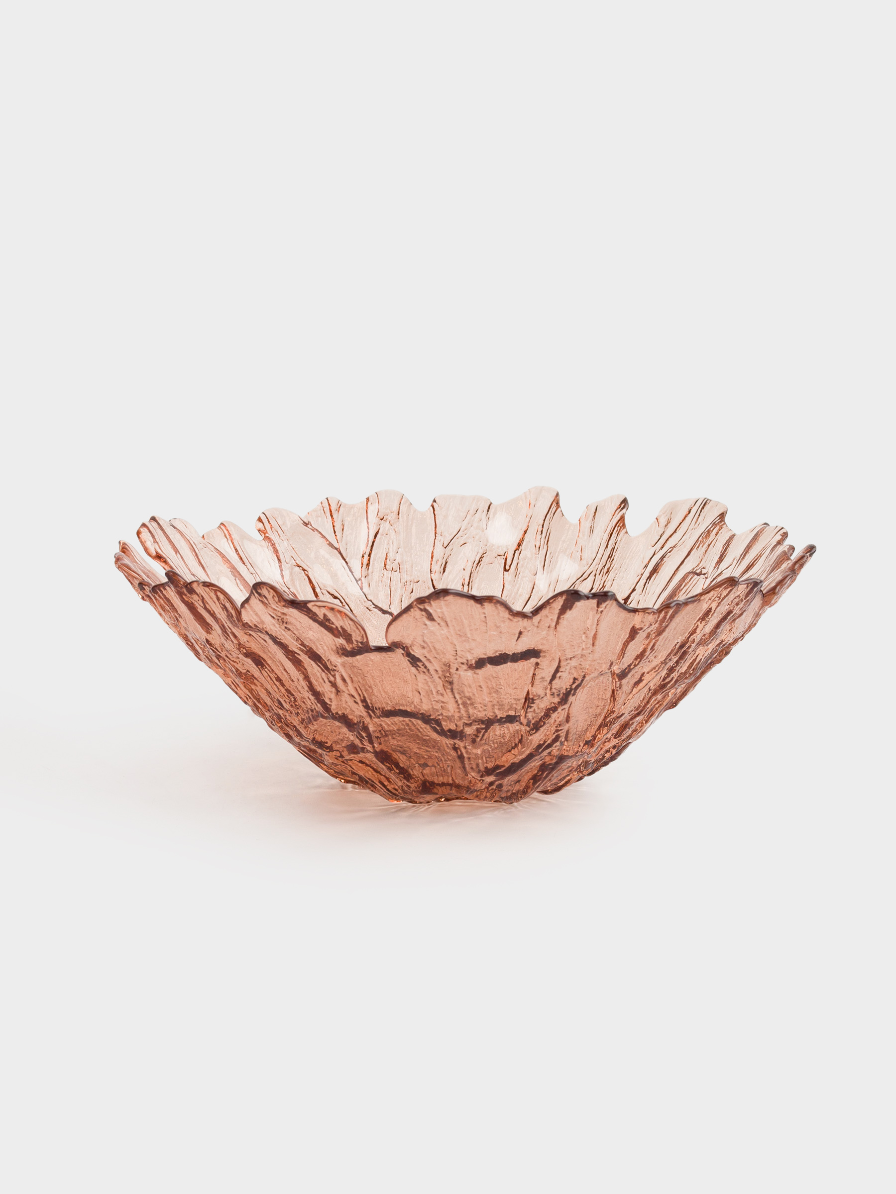 Салатник, 23х9 см, мл, стекло, коричневый, Pion color, image-0