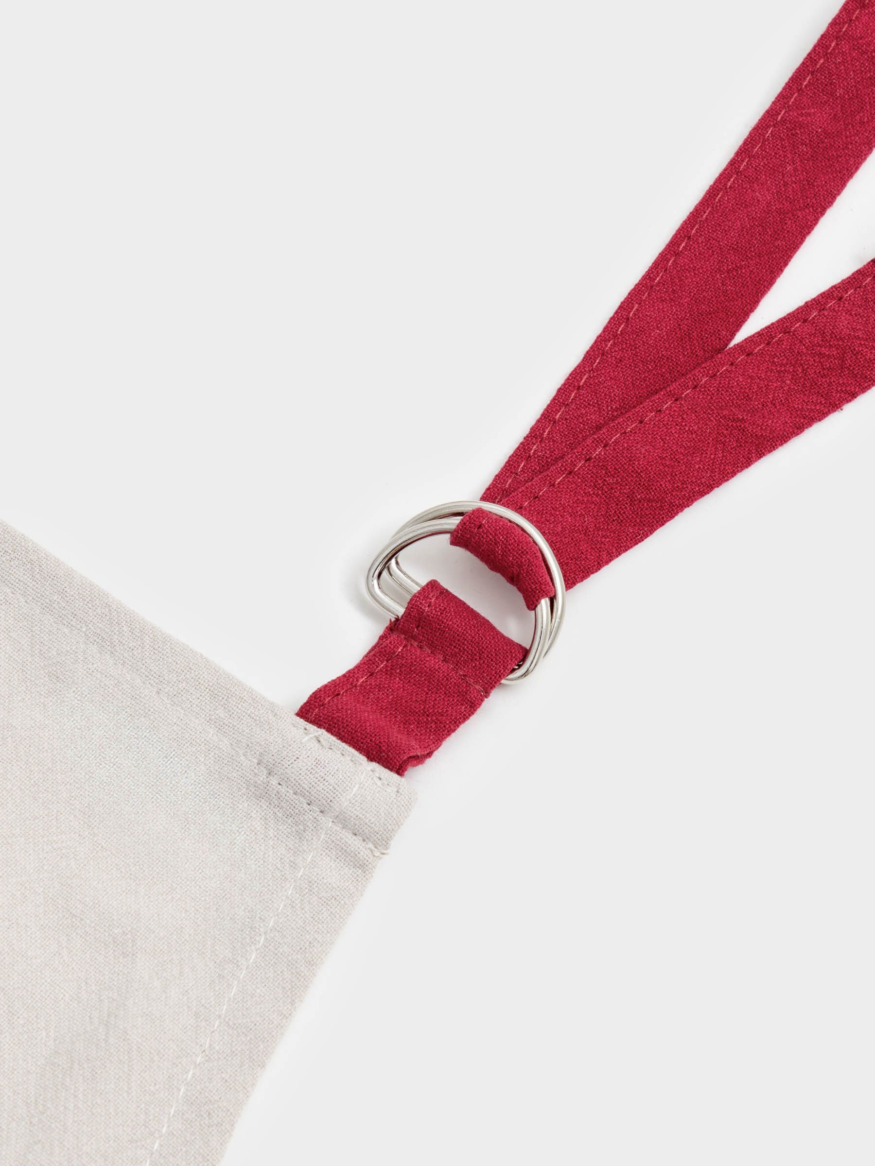 Фартук, 65х80 см, хлопок, серо-бежевый, Лошадь, Horse in scarf, image-4