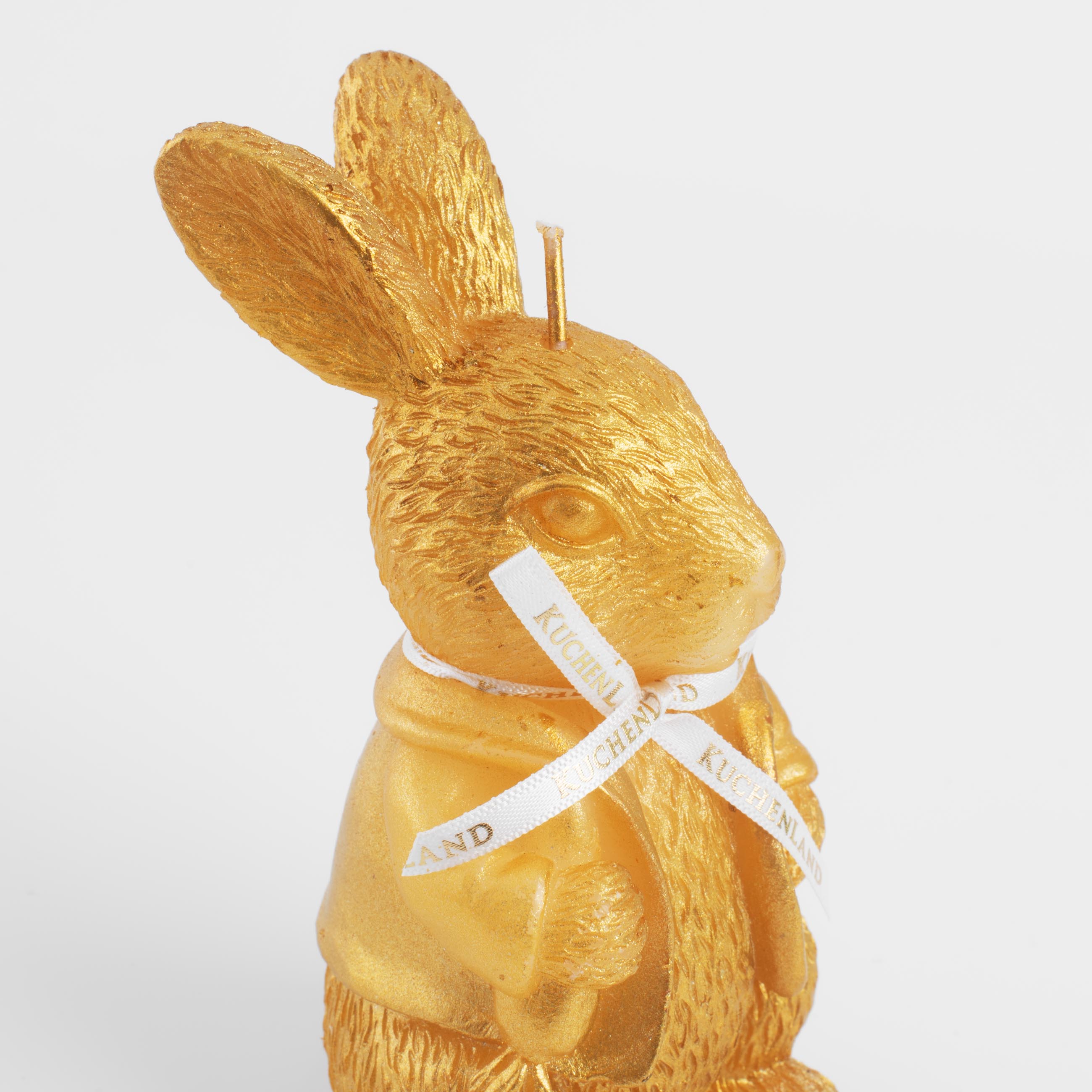 Свеча, 14 см, золотистая, Кролик, Rabbit изображение № 5